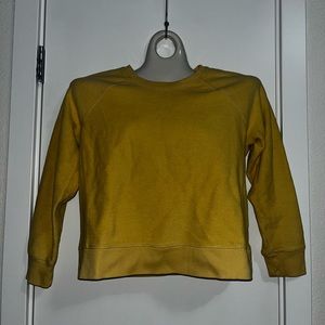 Lou & Grey Yellow Pullover Sweatshirt Sweater